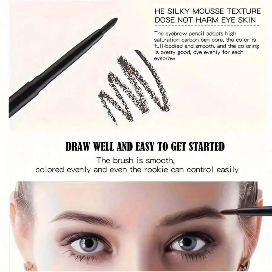 Waterproof Black Eyeliner Pencils- Eye Makeup