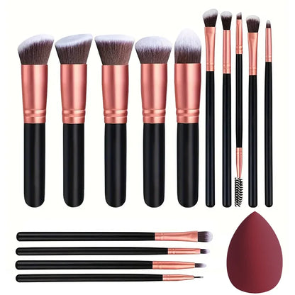 14 PCS Makeup Brushes Beauty Tool  gift