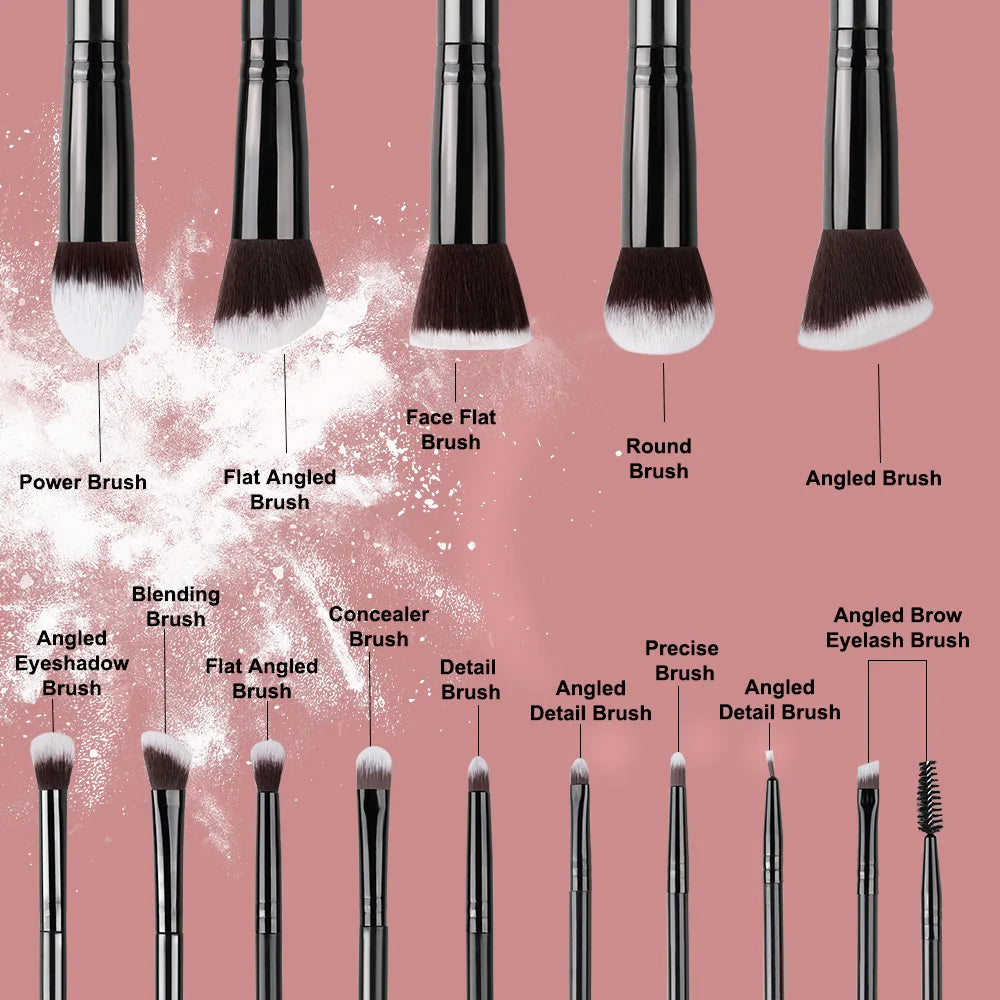 14 PCS Makeup Brushes Beauty Tool  gift