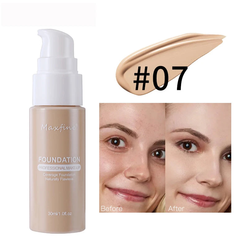 Liquid Foundation Effective Concealer Waterproof