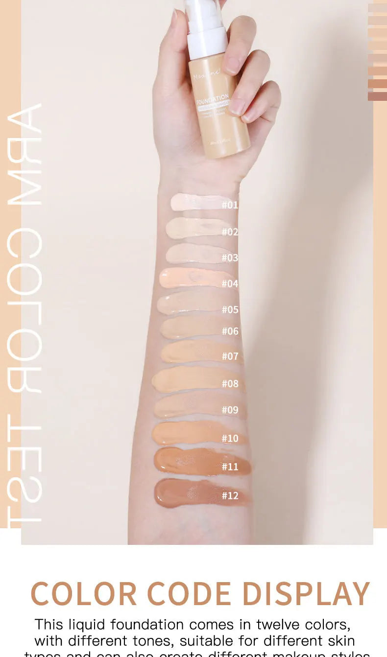 Liquid Foundation Effective Concealer Waterproof