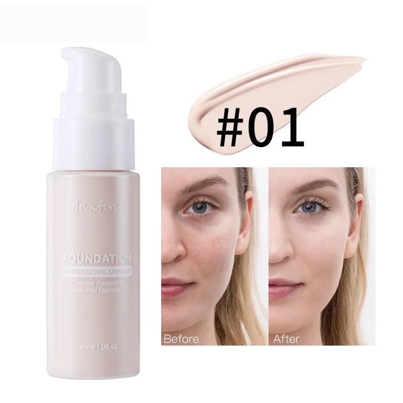 Liquid Foundation Effective Concealer Waterproof