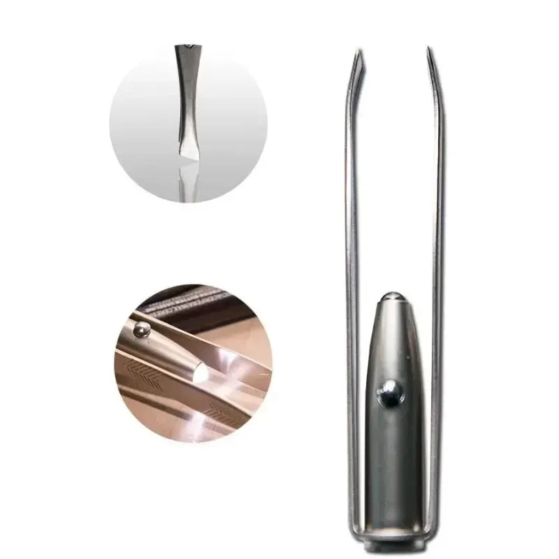 1pc Portable Stainless Steel Smart Design Eyebrow Hair Remove