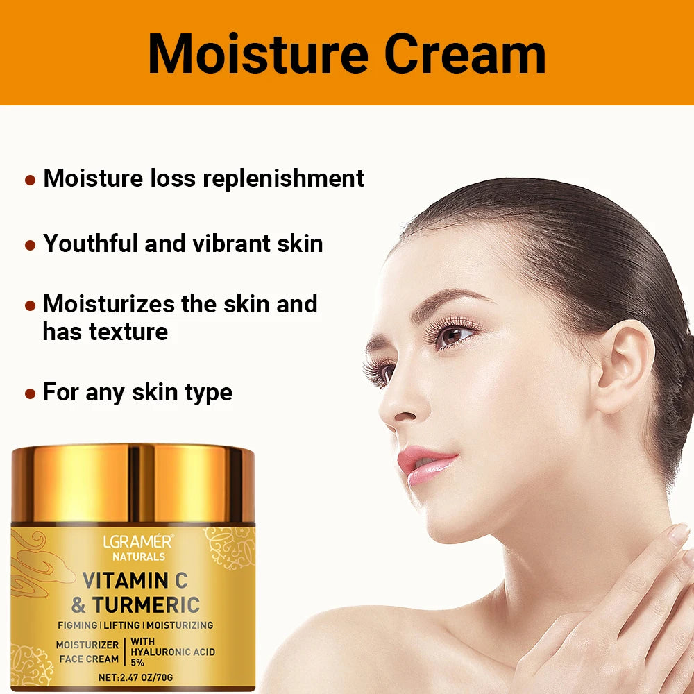 Turmeric Vitamin C Face cream Retinol