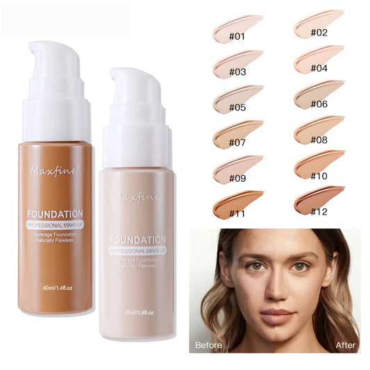 Liquid Foundation Effective Concealer Waterproof