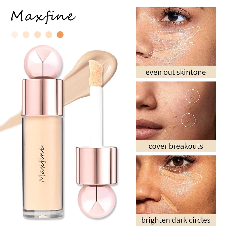 flawless concealer, invisible liquid foundation