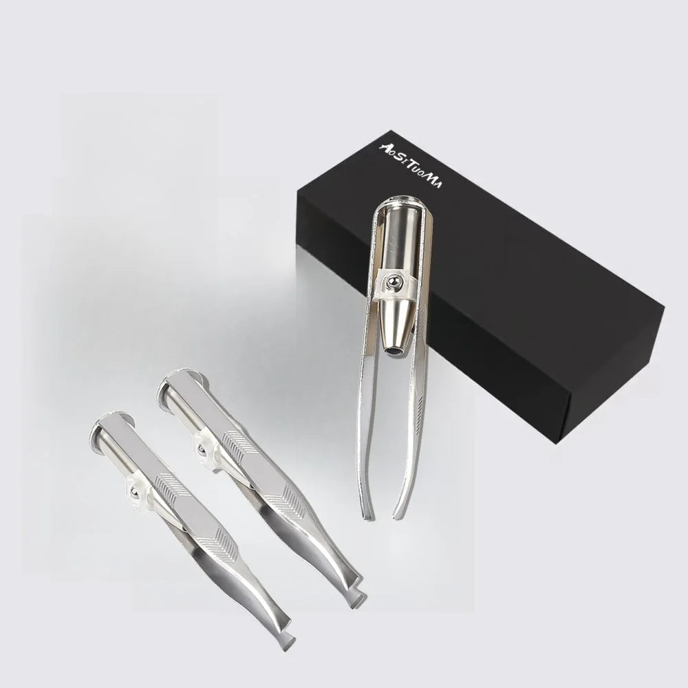 1pc Portable Stainless Steel Smart Design Eyebrow Hair Remove