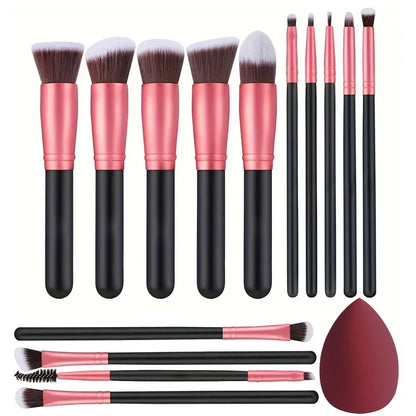 14 PCS Makeup Brushes Beauty Tool  gift