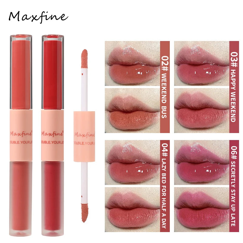 Double End Lip Glaze Full Gloss Mirror