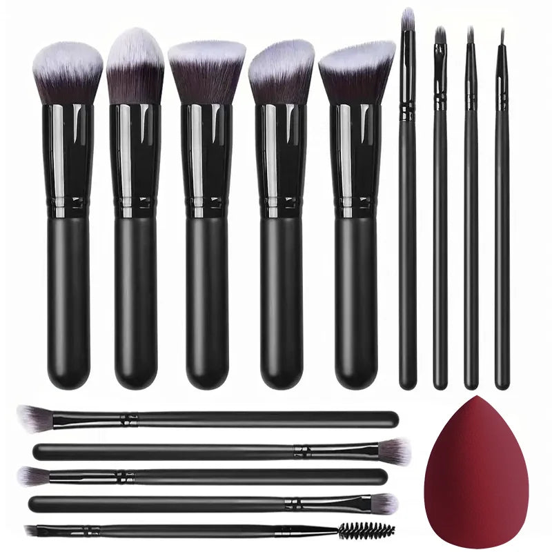 14 PCS Makeup Brushes Beauty Tool  gift