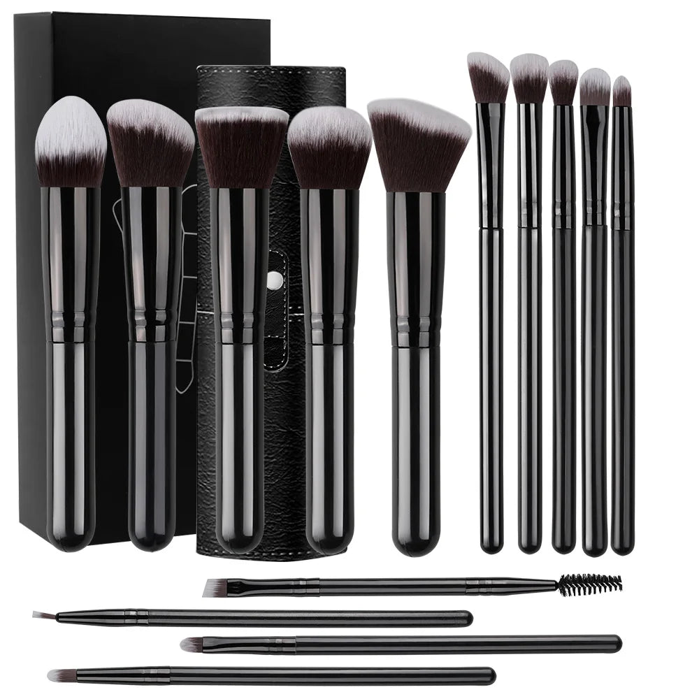 14 PCS Makeup Brushes Beauty Tool  gift